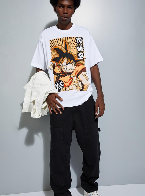 Buy URB N Men Oversized Dragon Ball Z T Shirt Online At Just Rs 699 0