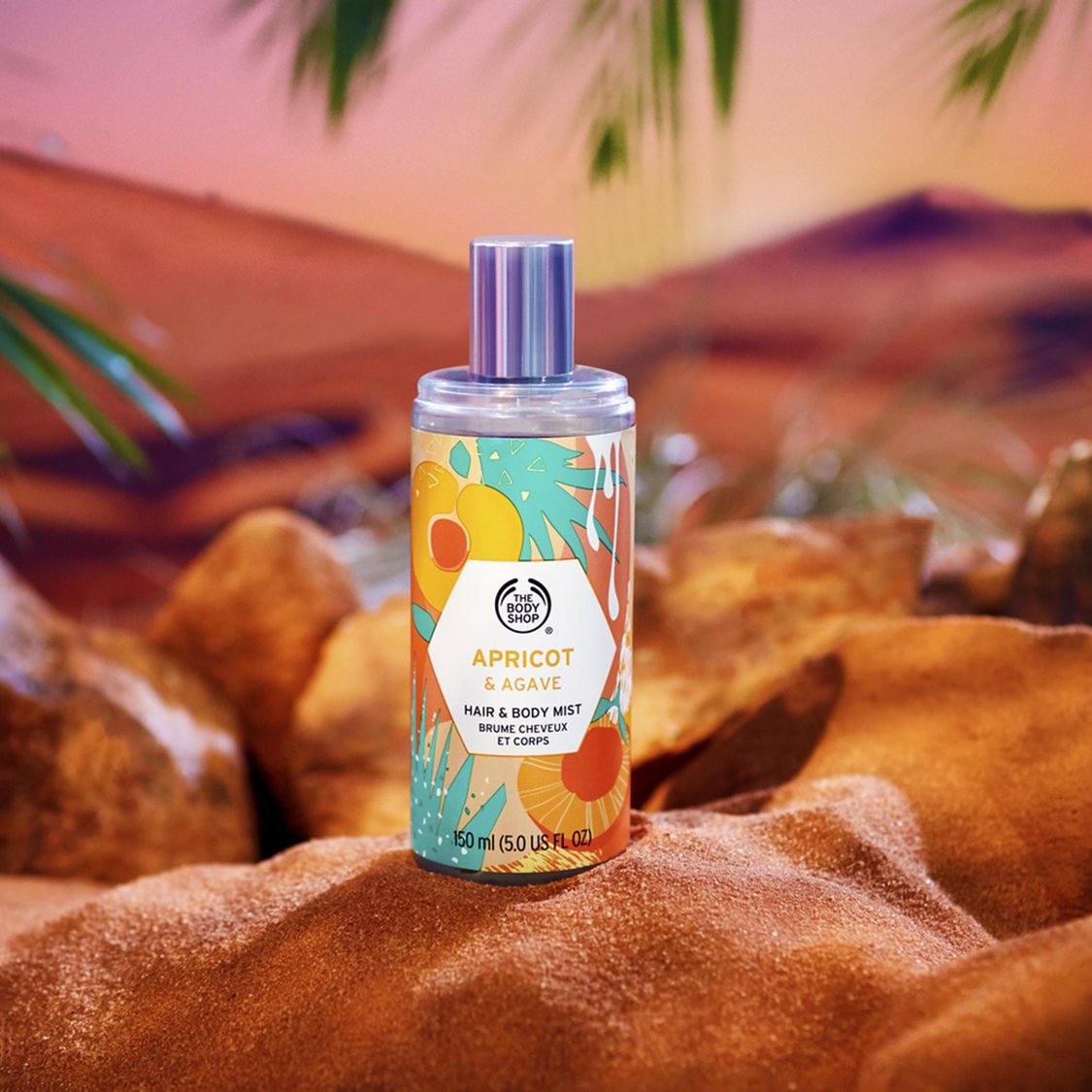 Fragrance Hair Mist Body Shop THE BODY SHOP Apricot Agave Body