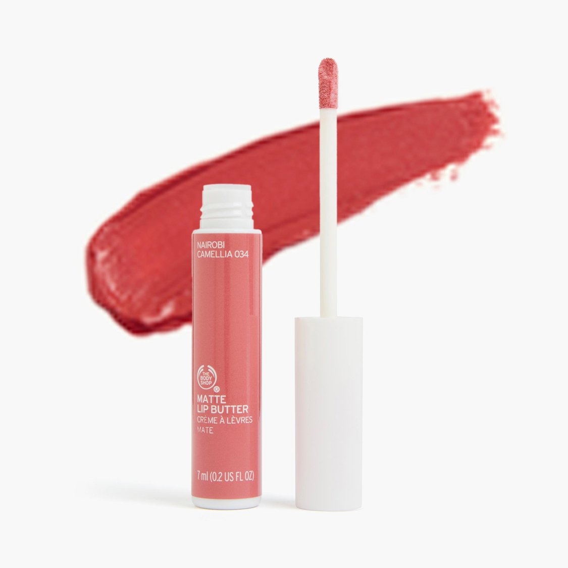 Buy THE BODY SHOP Matte Lip Butter - Nairobi Camellia 034 - 7ml