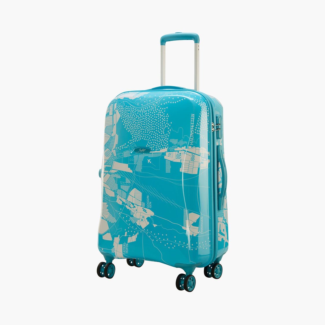 Skybags Printed Trolly Bags Buy SKYBAGS Globerunner Printed Travel - Main Image