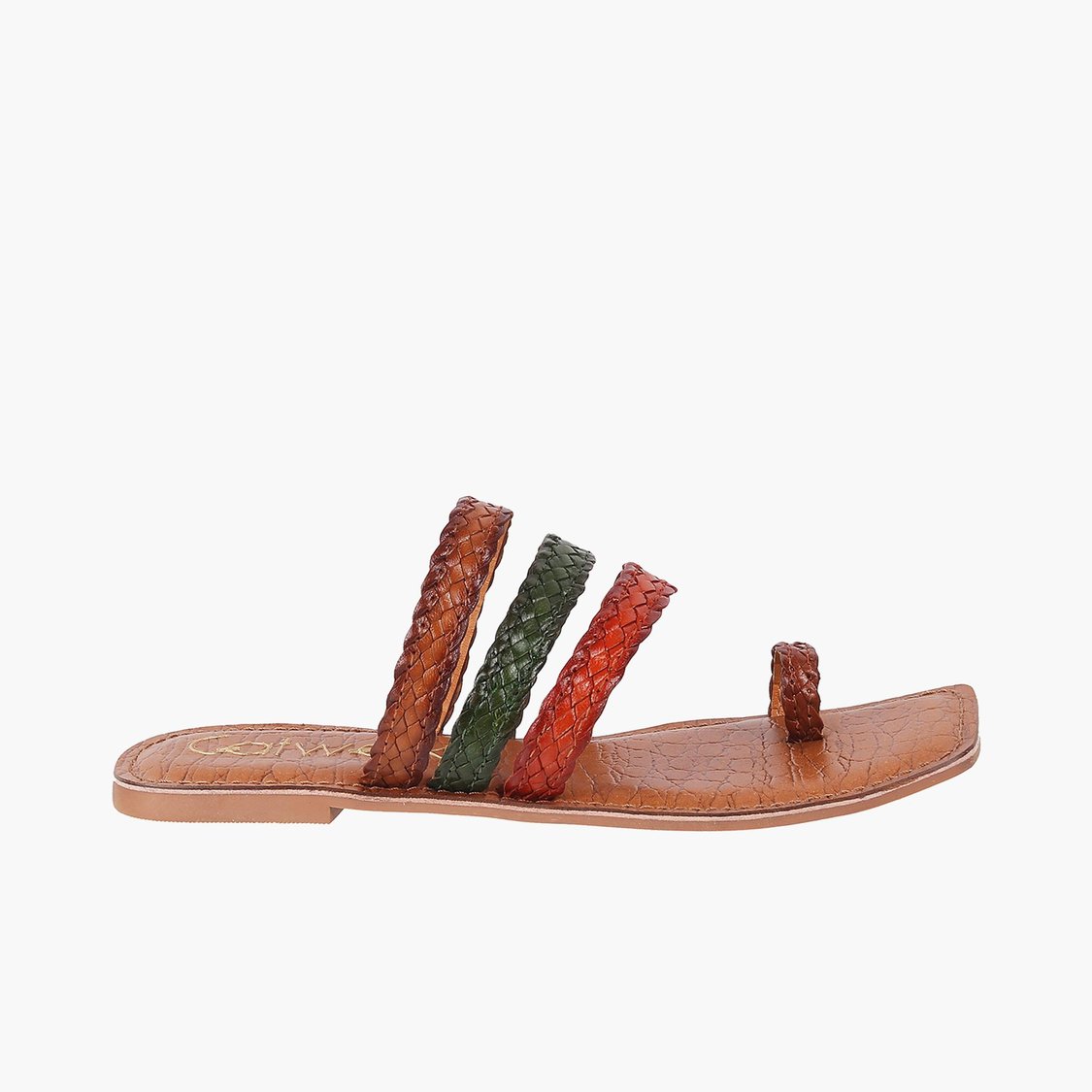 Buy CATWALK Women Woven Flats from Catwalk at just INR