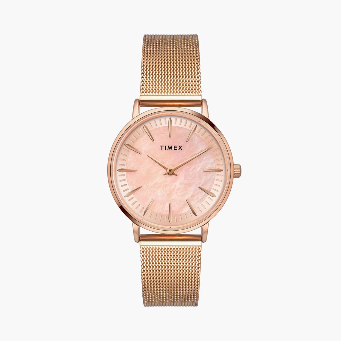 Buy TIMEX Women Mother of Pearl Analog Watch with Mesh Strap
