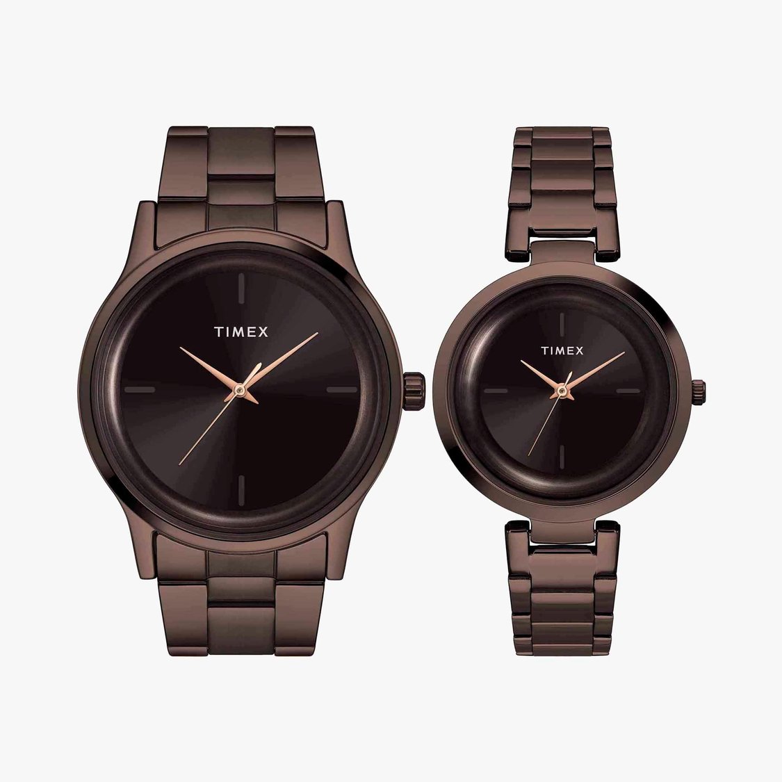 Buy TIMEX Unisex Stainless Steel Analog Couple Watch Set