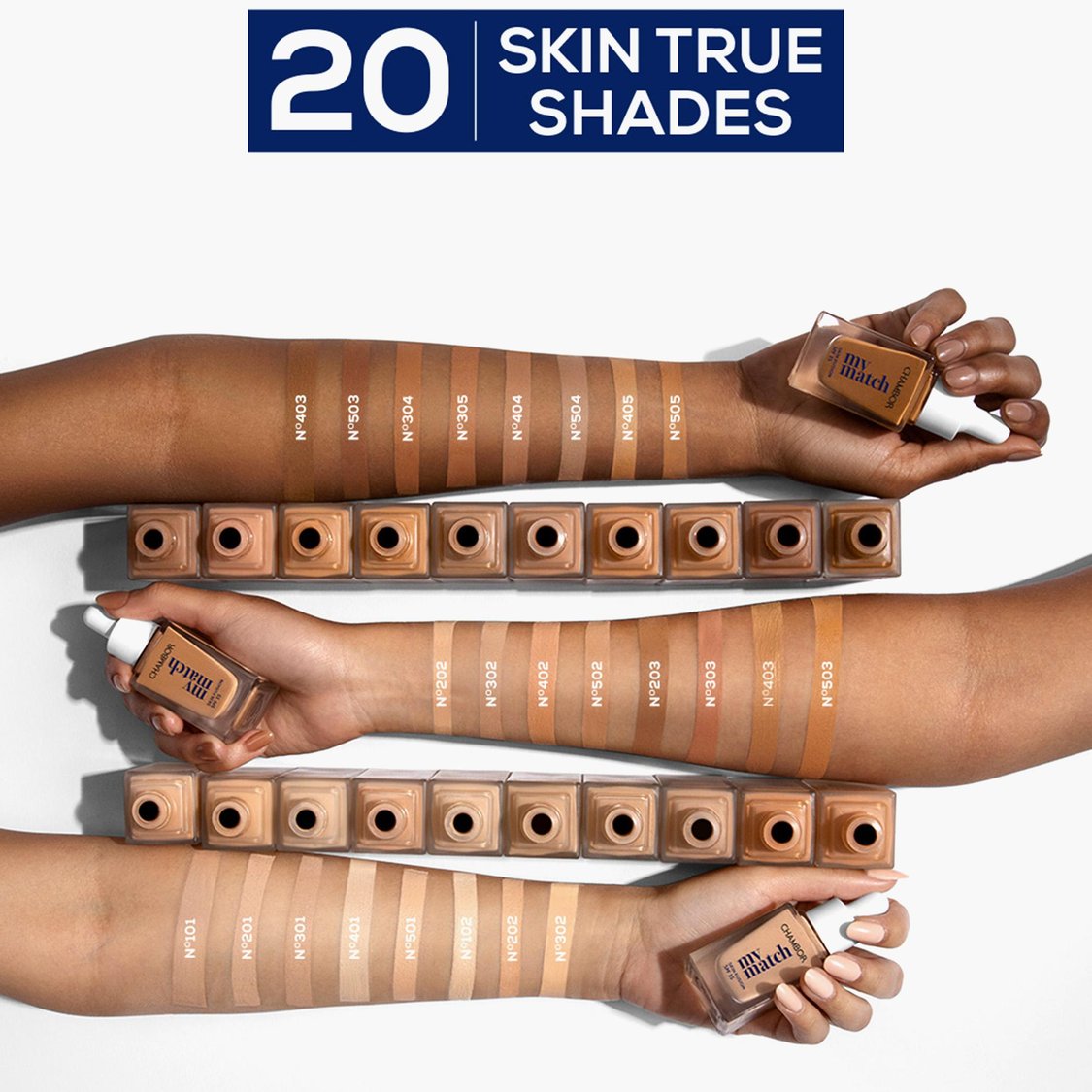 CHAMBOR My Match Skin Fusion Warm Serum Foundation - 504 - 20ml