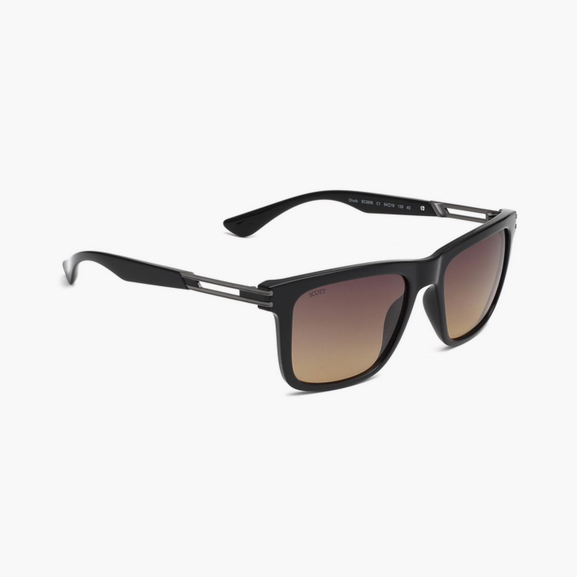 SCOTT Men UV Protected Wayfarer Sunglasses - SC2656CHUCKC1S