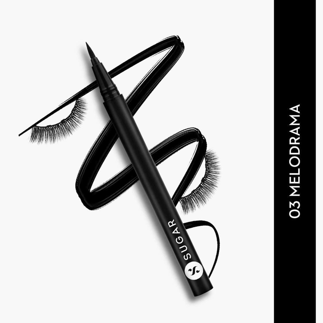 SUGAR Maximeyes Drama Magnetic Eyelashes Eyeliner - 03 Melodrama - 3ml