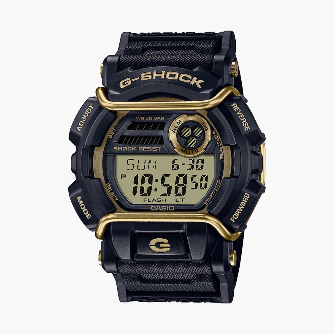 Buy CASIO G-Shock Men Digital Watch with Resin Strap G1434 from