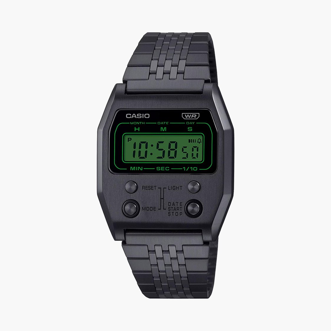 CASIO Youth Unisex Digital Watch with Metal Strap - D325