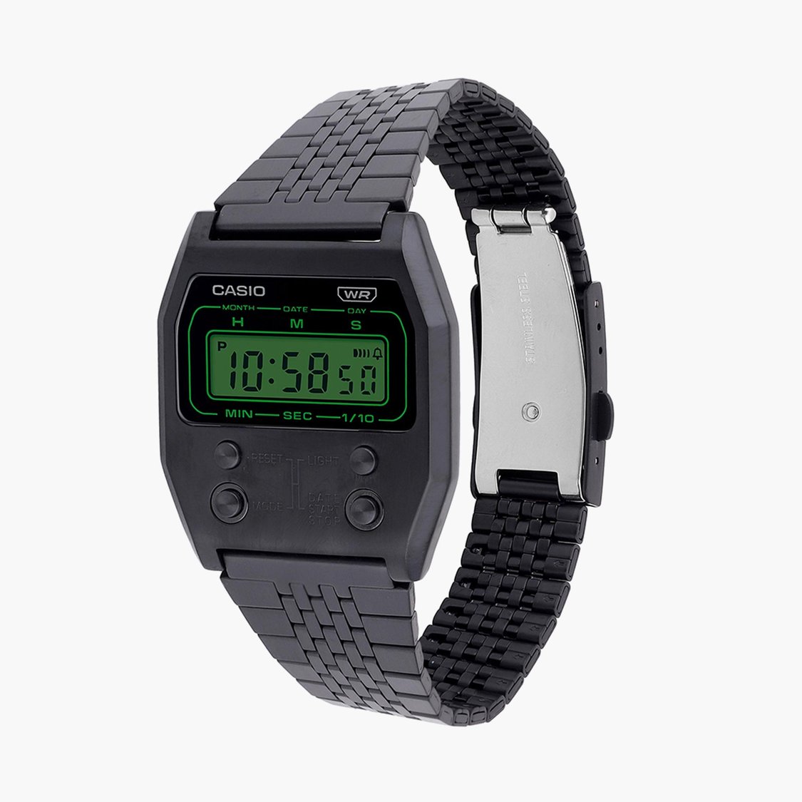 CASIO Youth Unisex Digital Watch with Metal Strap - D325