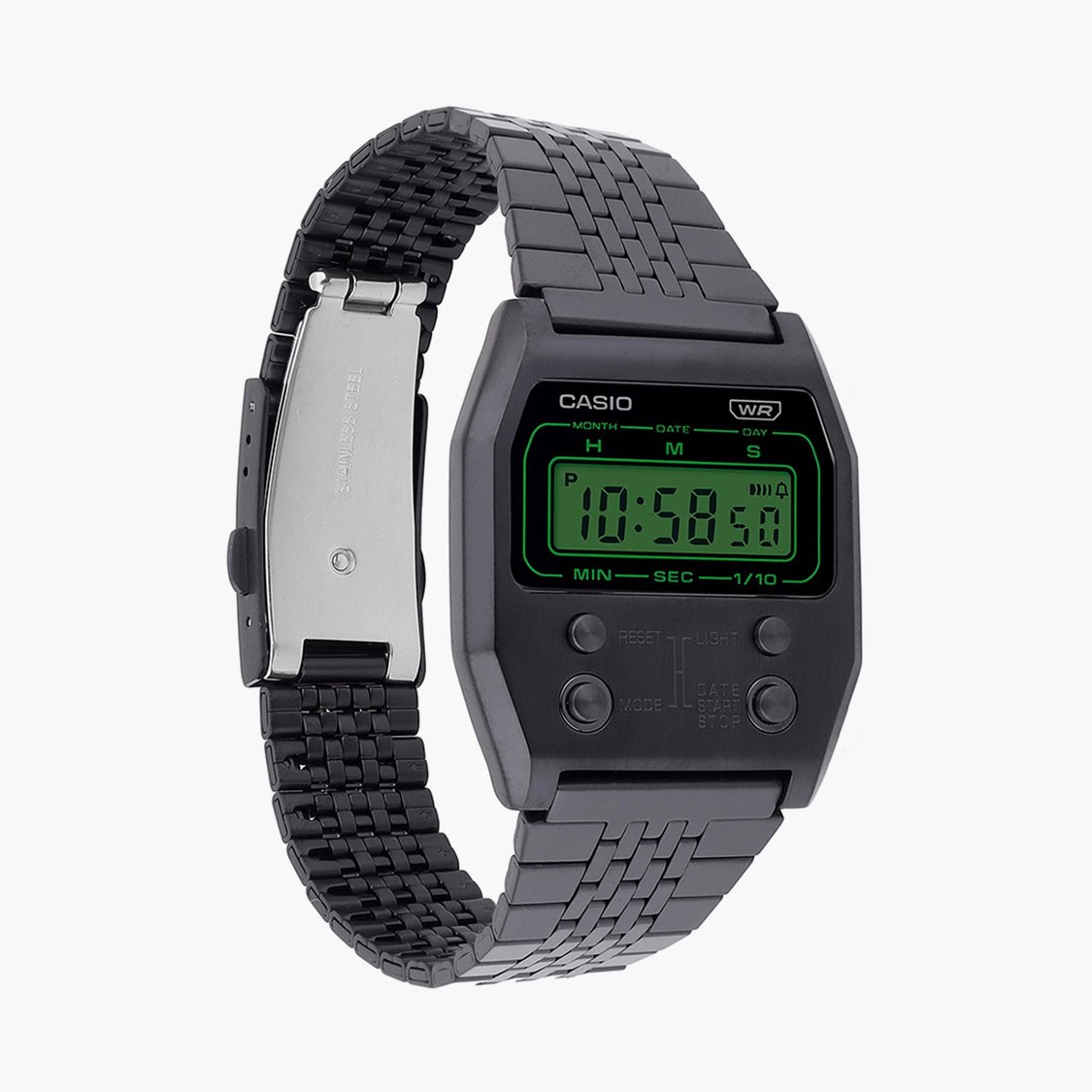 CASIO Youth Unisex Digital Watch with Metal Strap - D325