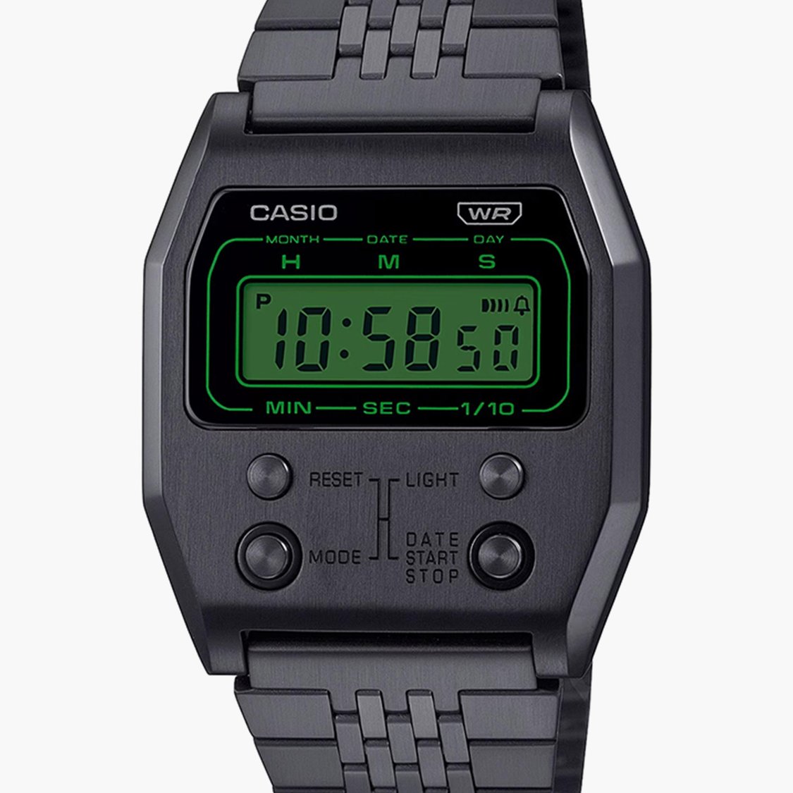 CASIO Youth Unisex Digital Watch with Metal Strap - D325