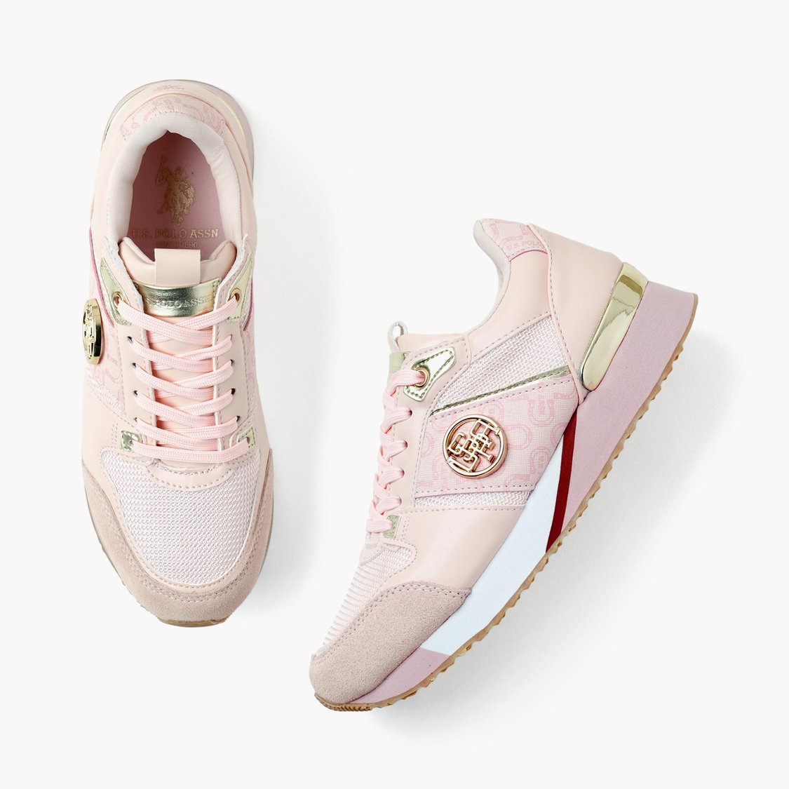 U.S. POLO ASSN. Women Printed Sneakers