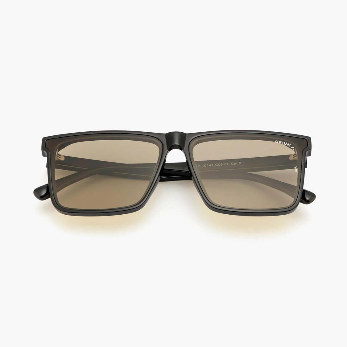 OPIUM Men Polarized Wayfarer Sunglasses - OP-10141-C03