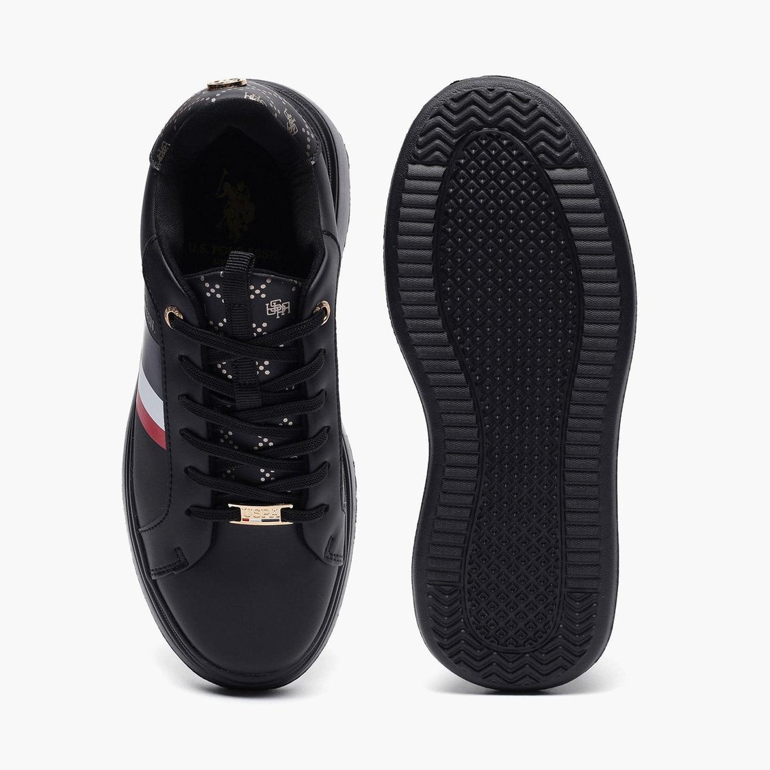 U.S. POLO ASSN. Women Brand Printed Sneakers