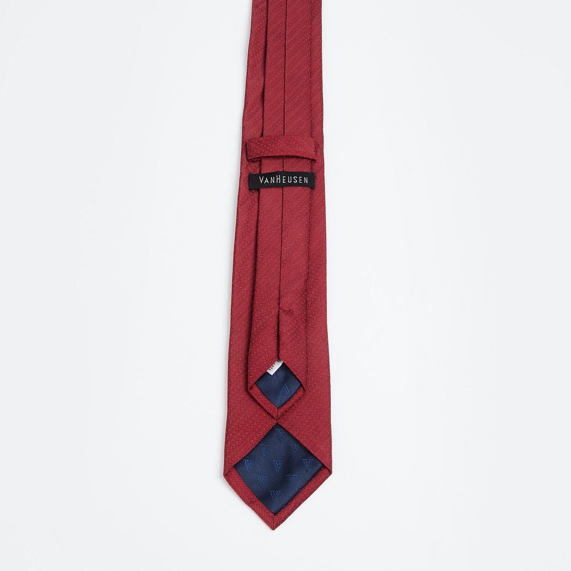 VAN HEUSEN Men Textured Slim Tie