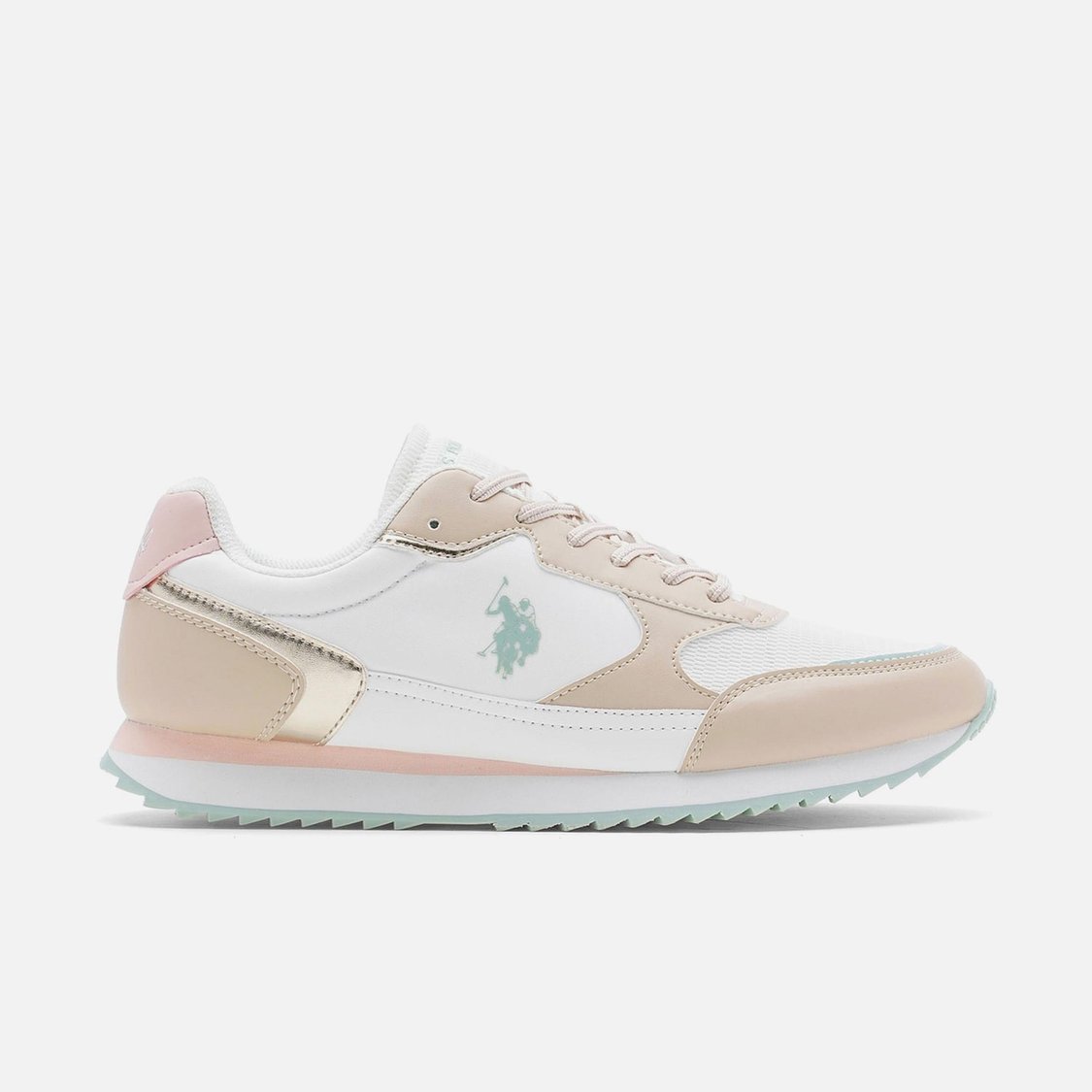 U.S. POLO ASSN. Women Alora Colourblocked Sneakers