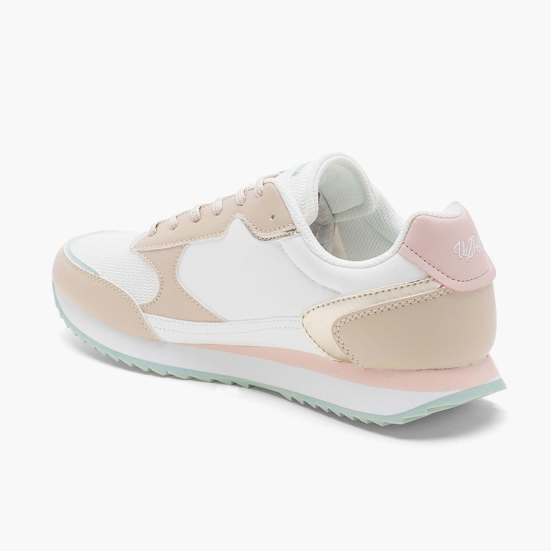 U.S. POLO ASSN. Women Alora Colourblocked Sneakers