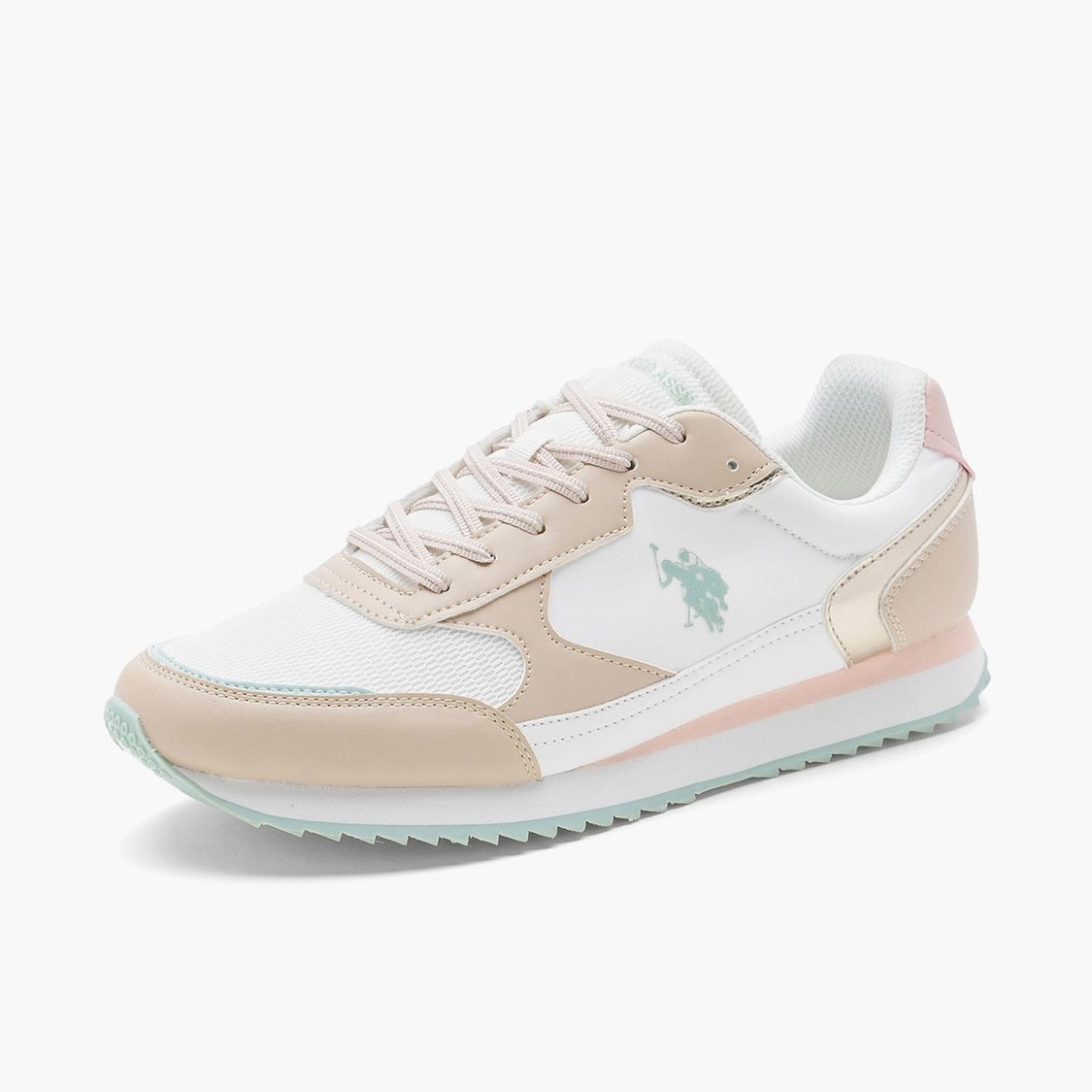 U.S. POLO ASSN. Women Alora Colourblocked Sneakers