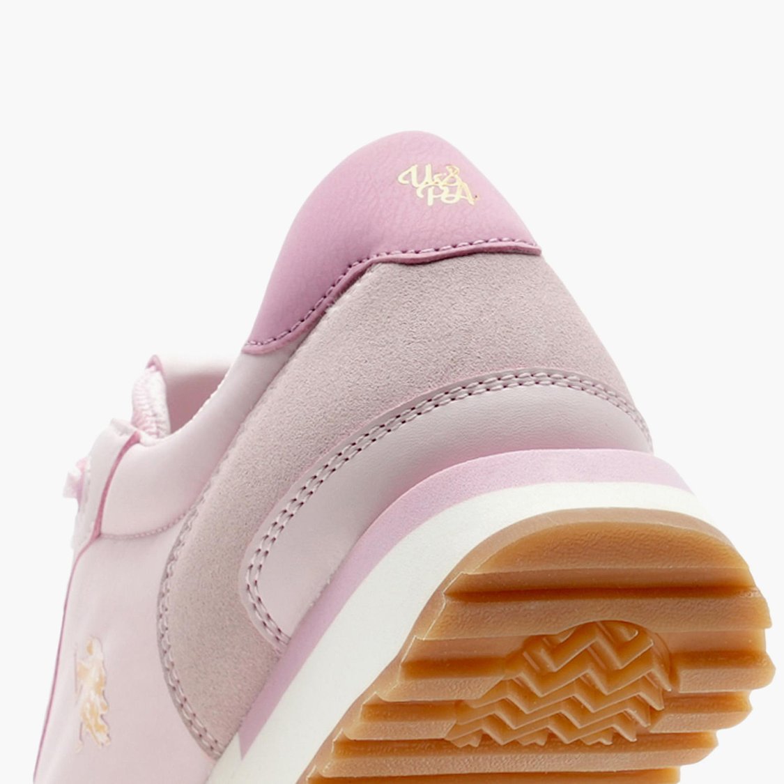 U.S. POLO ASSN. Women Colourblocked Lace-Up Sneakers