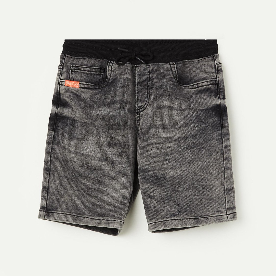 FAME FOREVER Boys Solid Denim Shorts