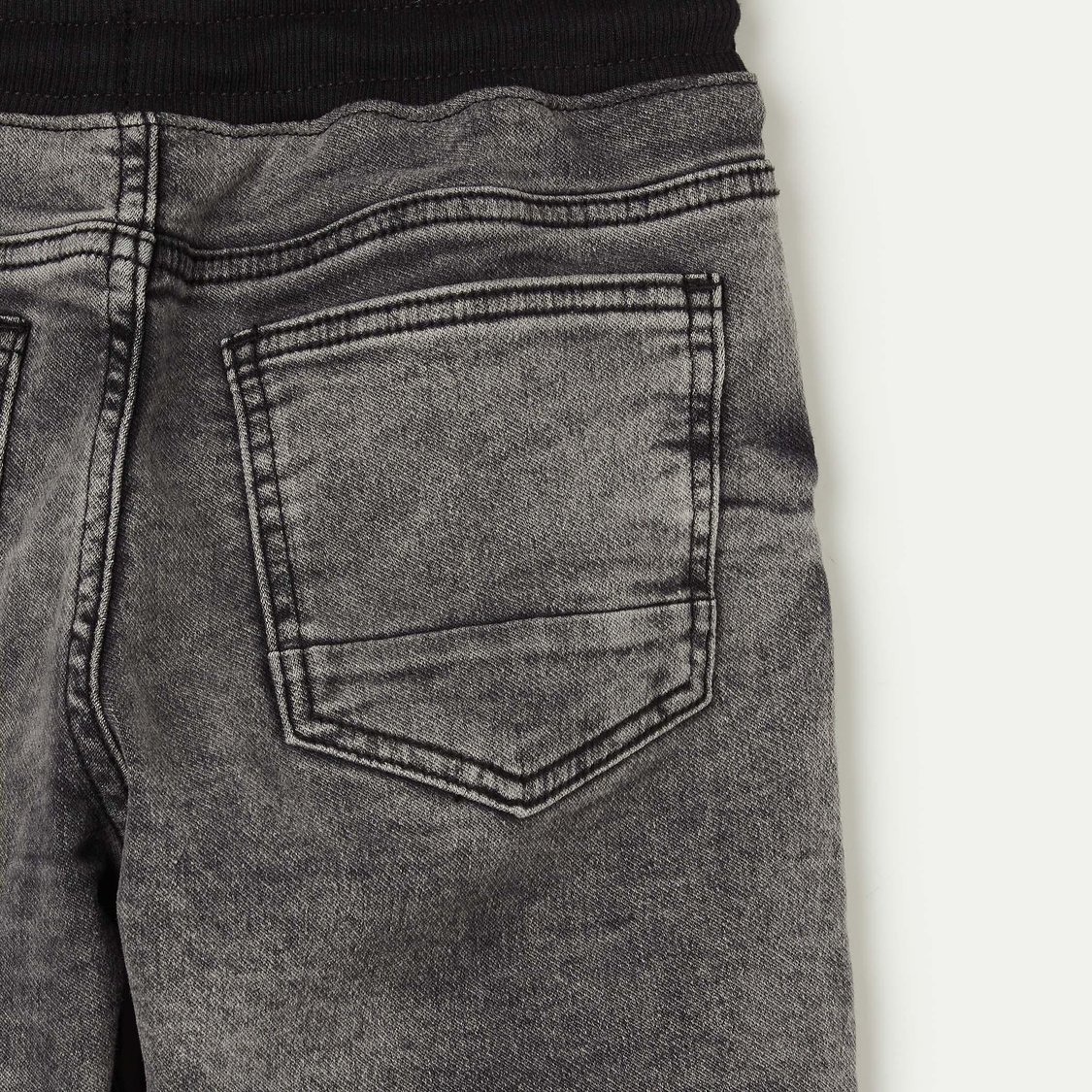 FAME FOREVER Boys Solid Denim Shorts