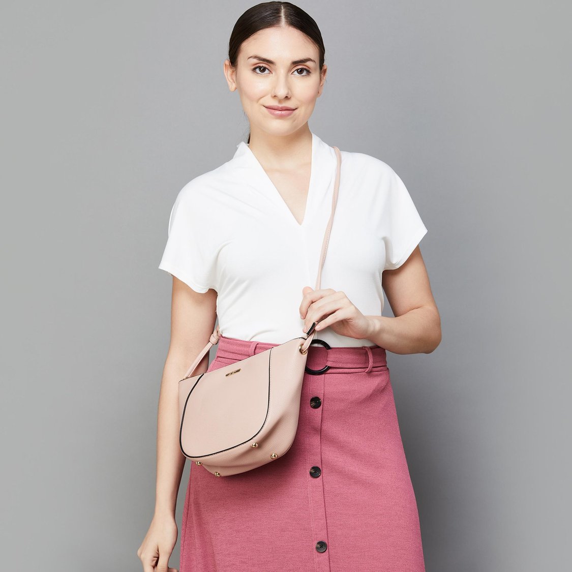 GINGER Women Solid Sling Bag