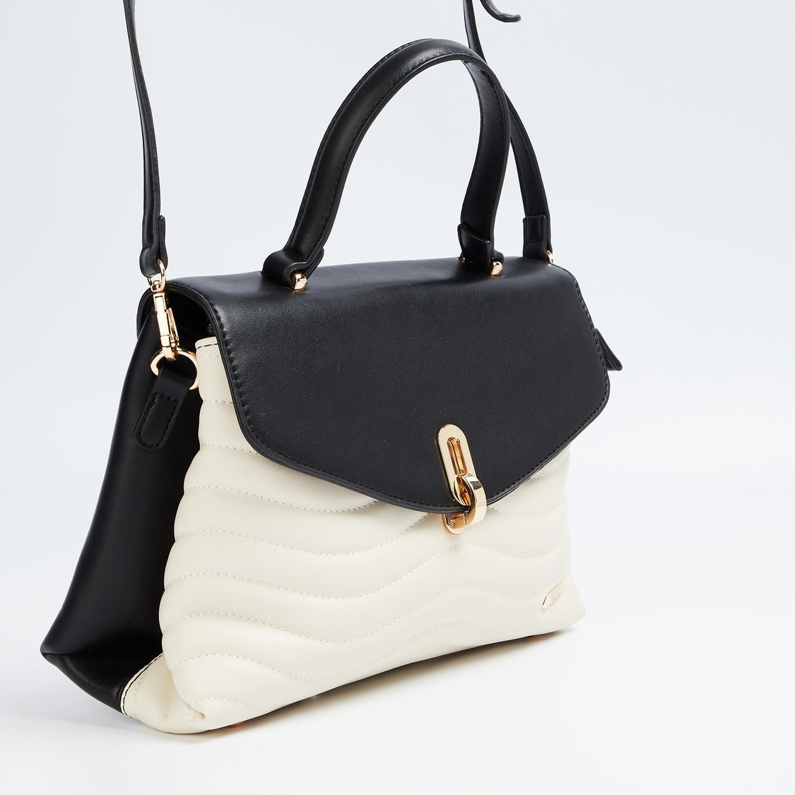 CODE Women Colourblocked Handheld Bag