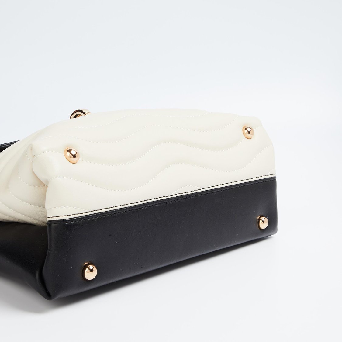 CODE Women Colourblocked Handheld Bag