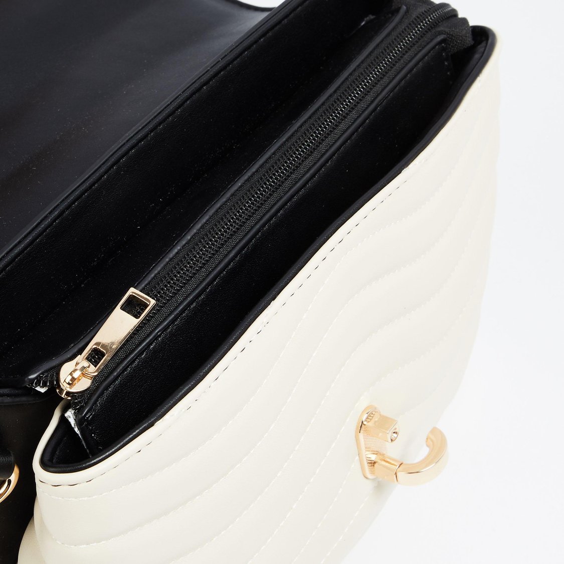 CODE Women Colourblocked Handheld Bag