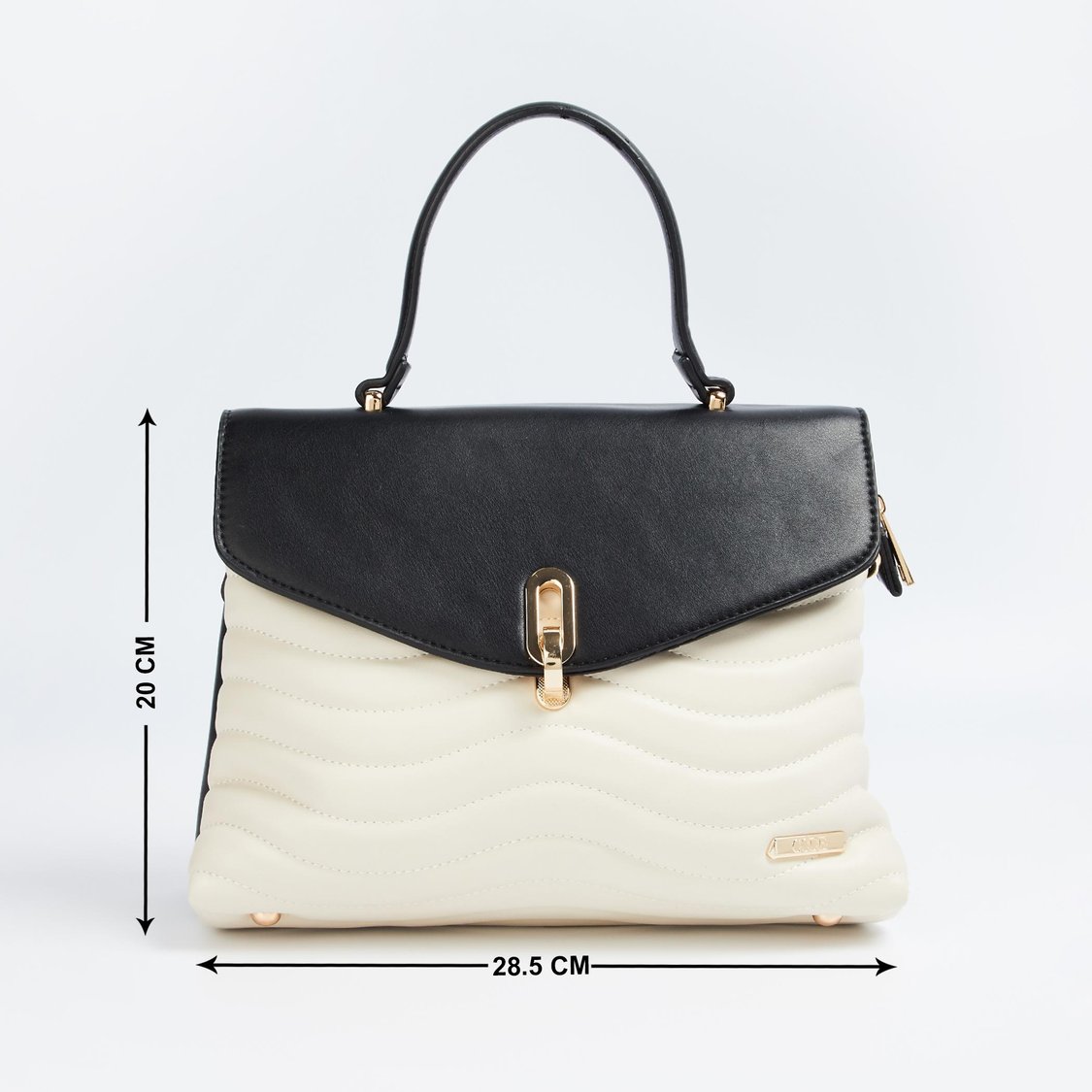 CODE Women Colourblocked Handheld Bag