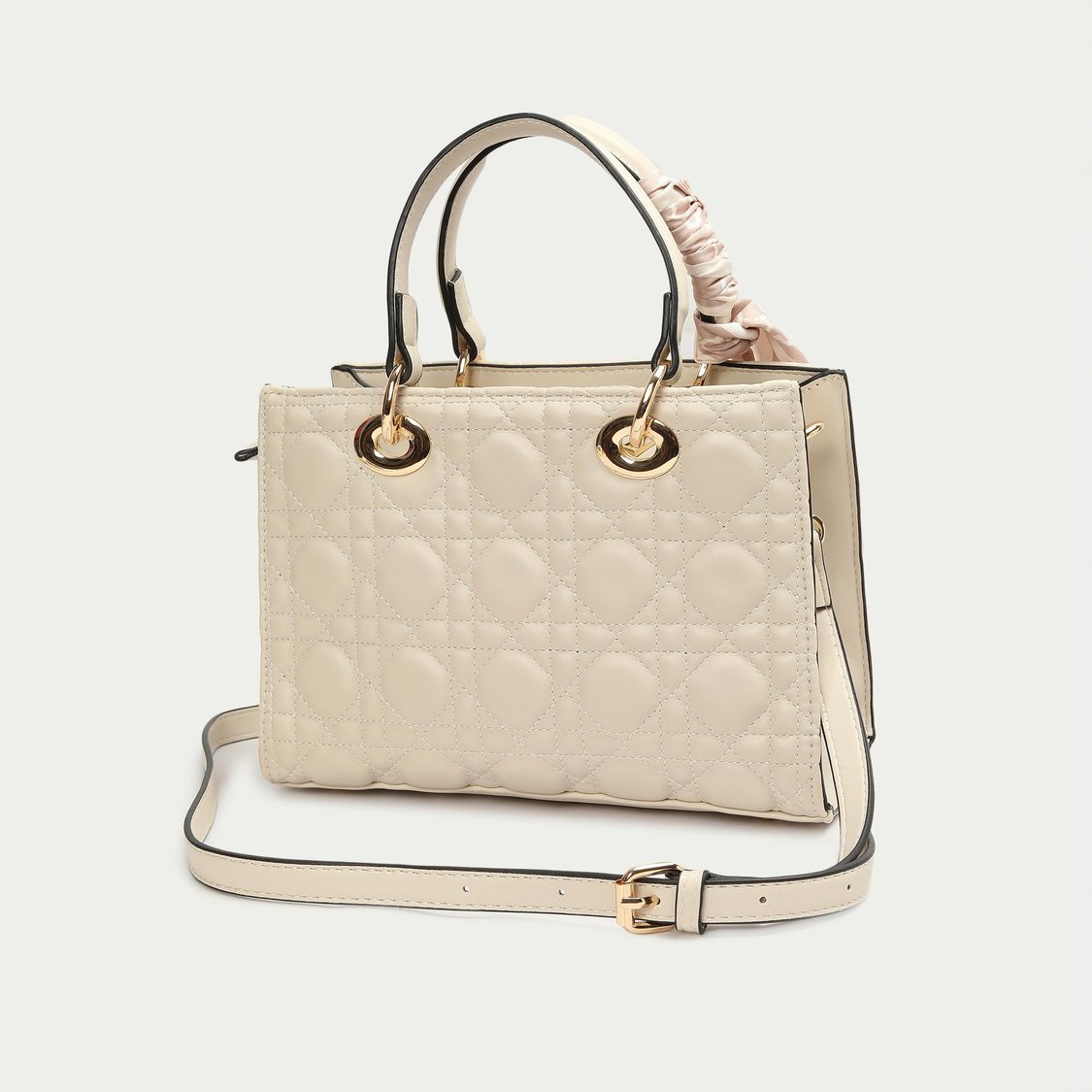 CODE Women Quilted Handheld Bag
