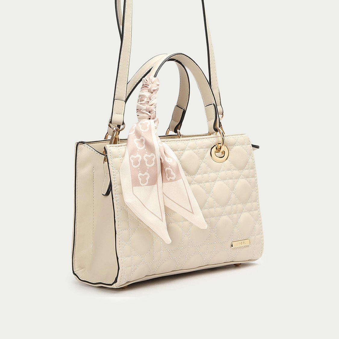 CODE Women Quilted Handheld Bag