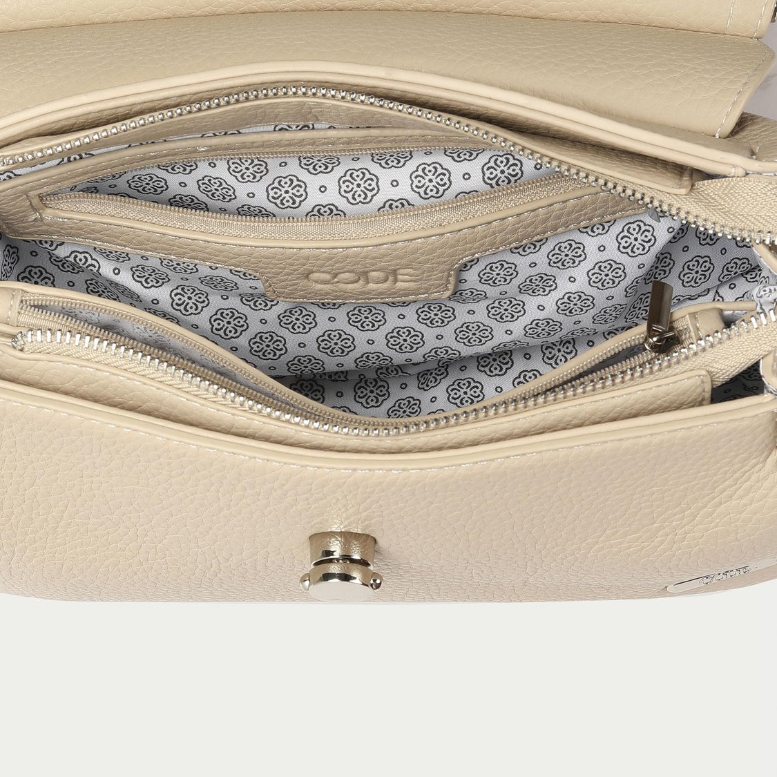 CODE Women Textured Handheld Bag