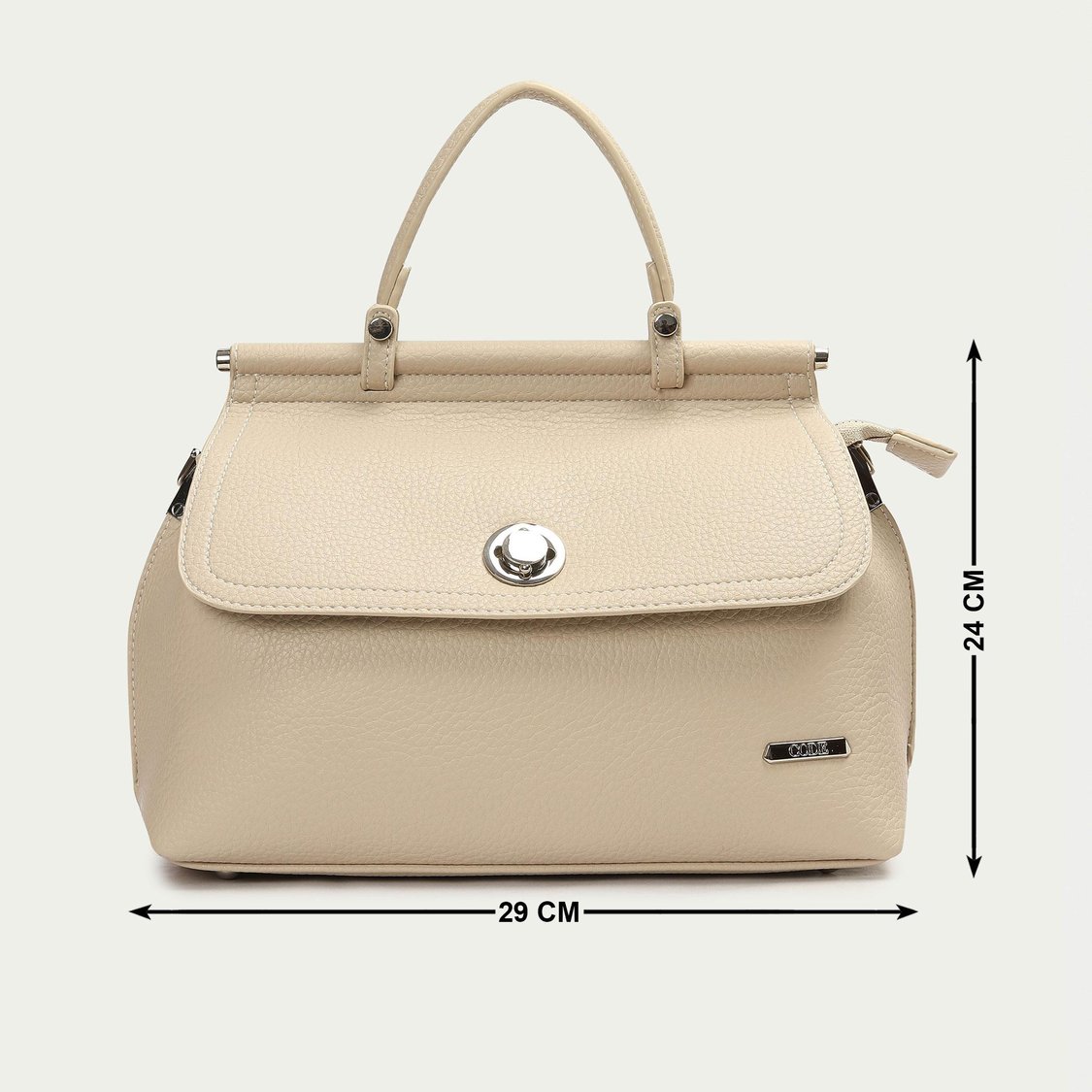 CODE Women Textured Handheld Bag
