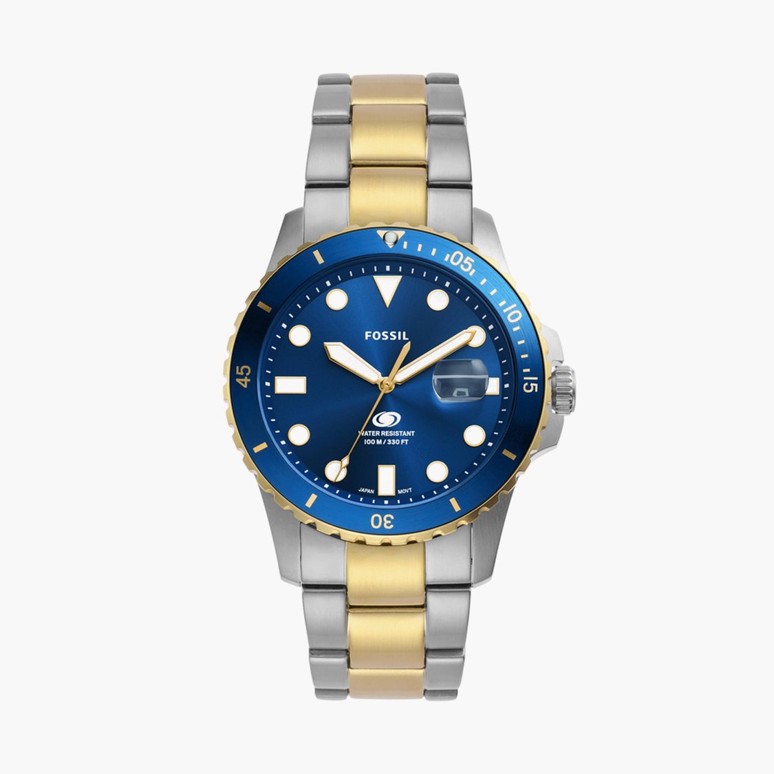 Fossil Blue 100 Meters cheapest water resistant watch