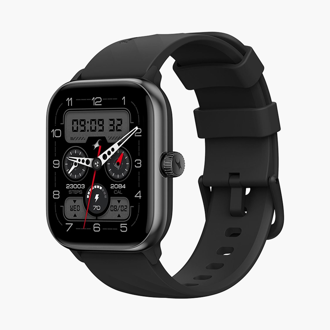 Buy FASTRACK Nitro Pro Unisex Digital Smart Watch with Silicone Strap ...