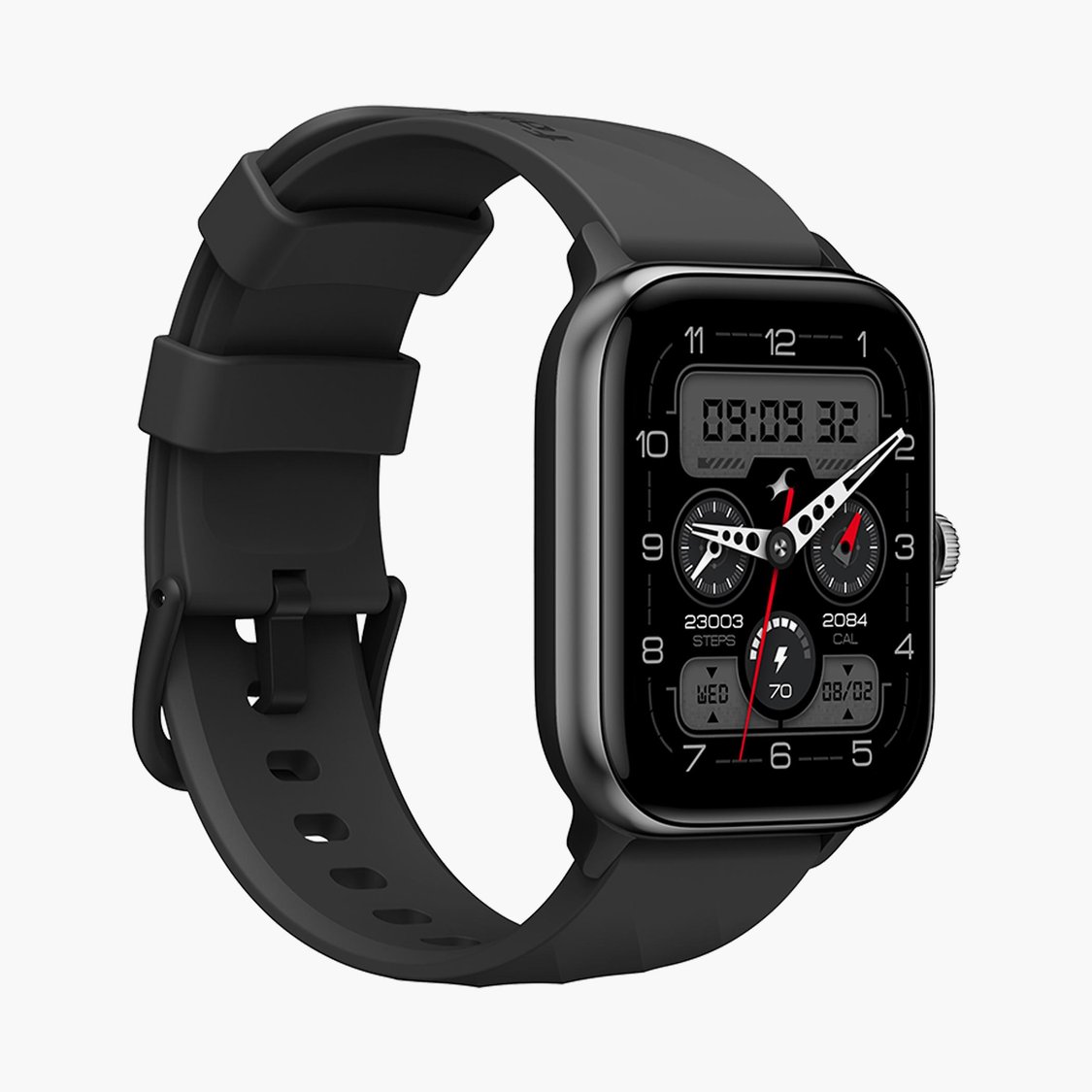 Buy FASTRACK Nitro Pro Unisex Digital Smart Watch with Silicone Strap ...