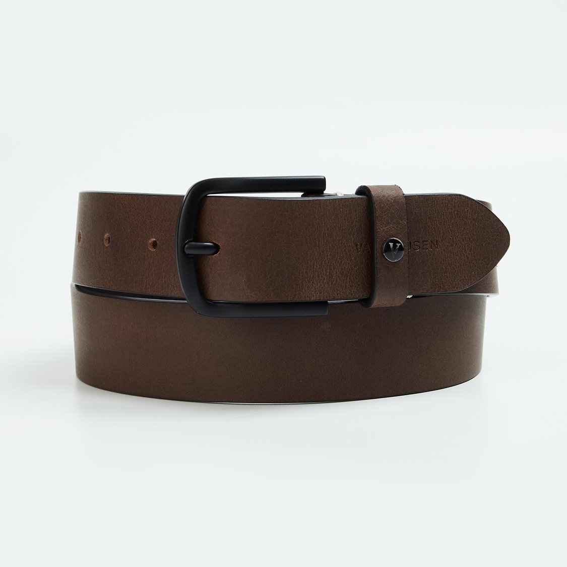 VAN HEUSEN Men Solid Casual Leather Belt
