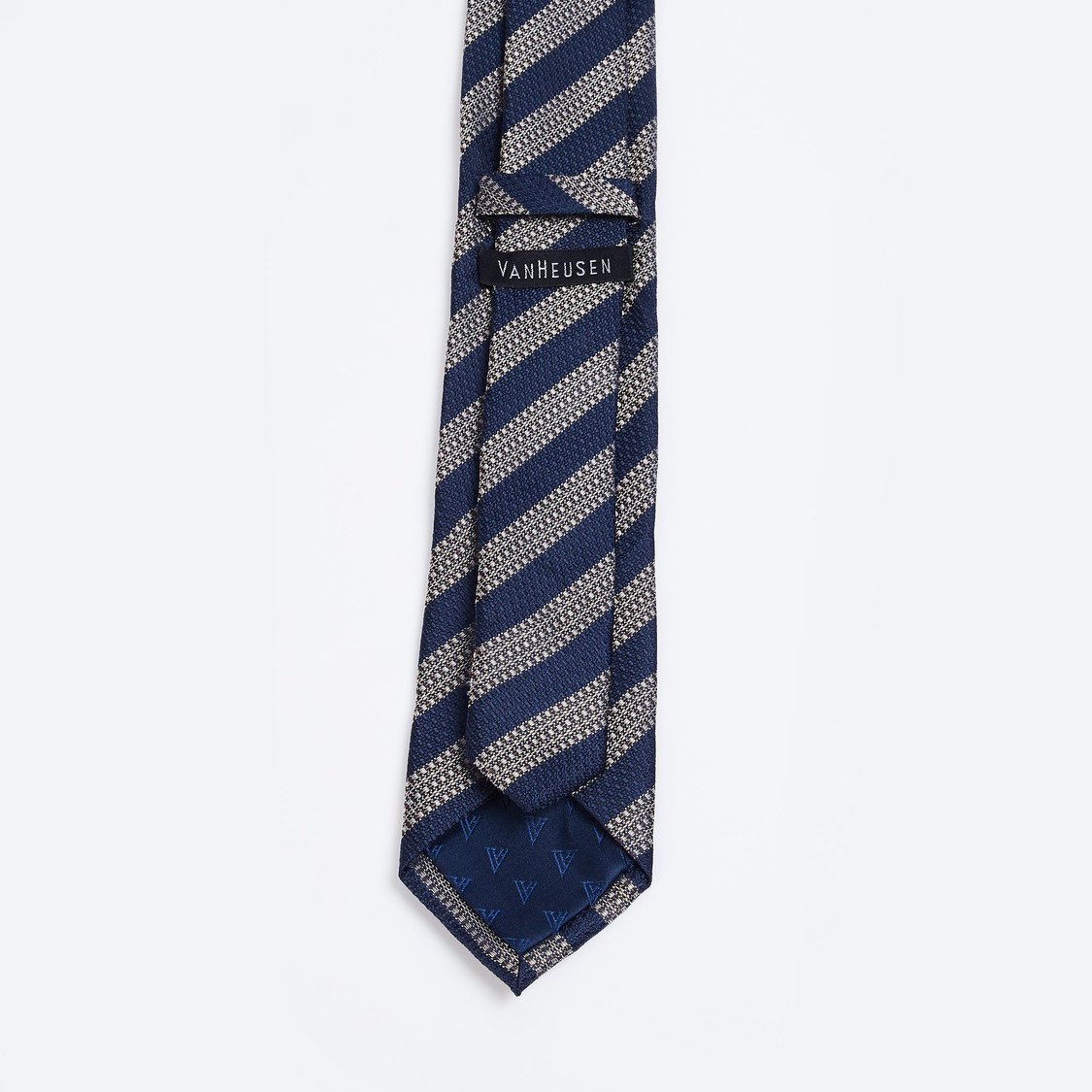 VAN HEUSEN Men Striped Slim Fit Formal Tie