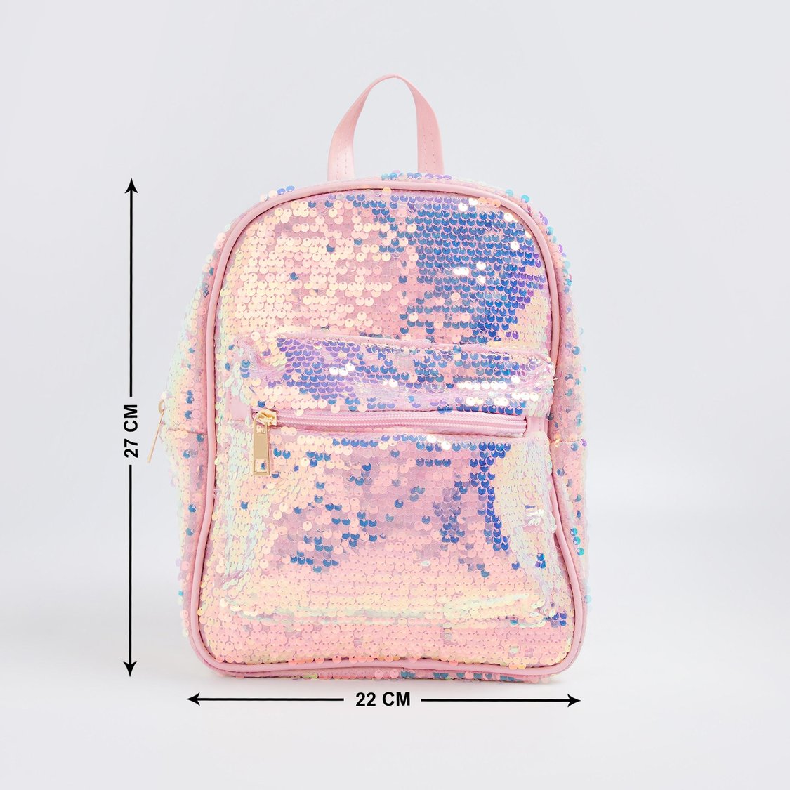 GINGER Girls Sequin-Embroidered School Backpack