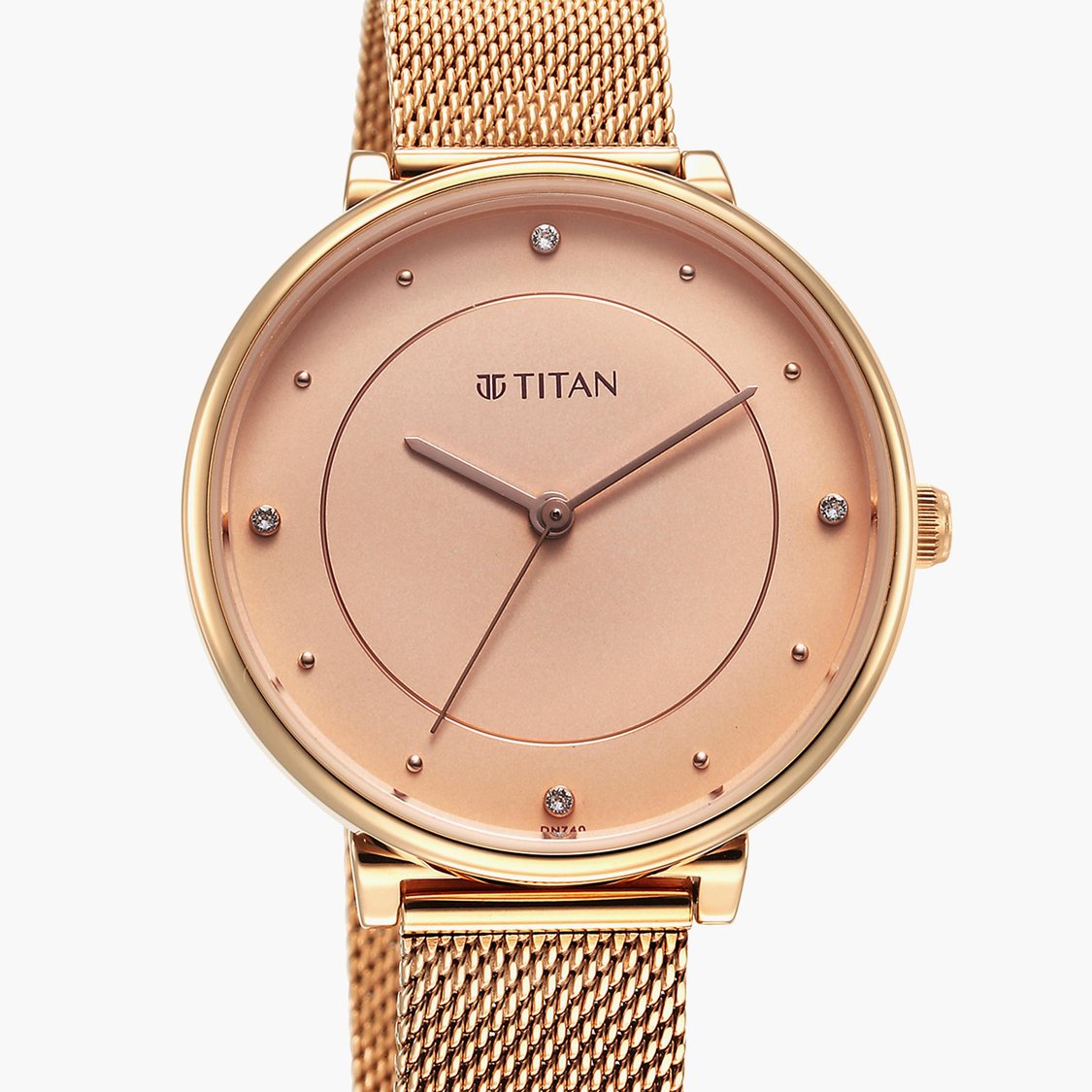 Buy TITAN Women Embellished Analog Watch with Bracelet 2673WM04F
