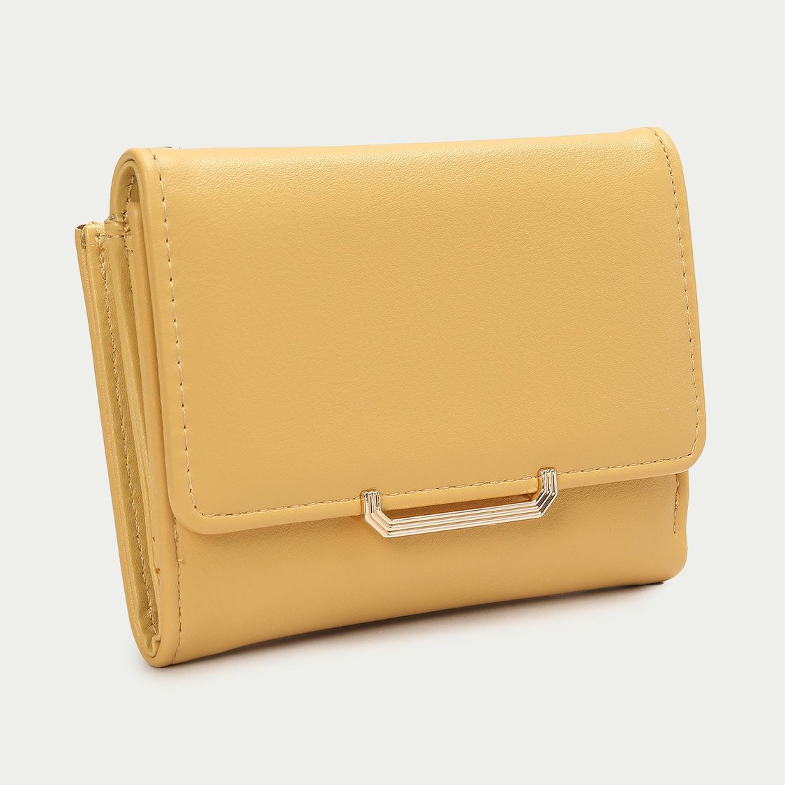 GINGER Women Solid Bi-Fold Wallet