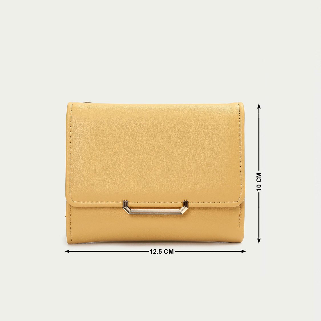 GINGER Women Solid Bi-Fold Wallet