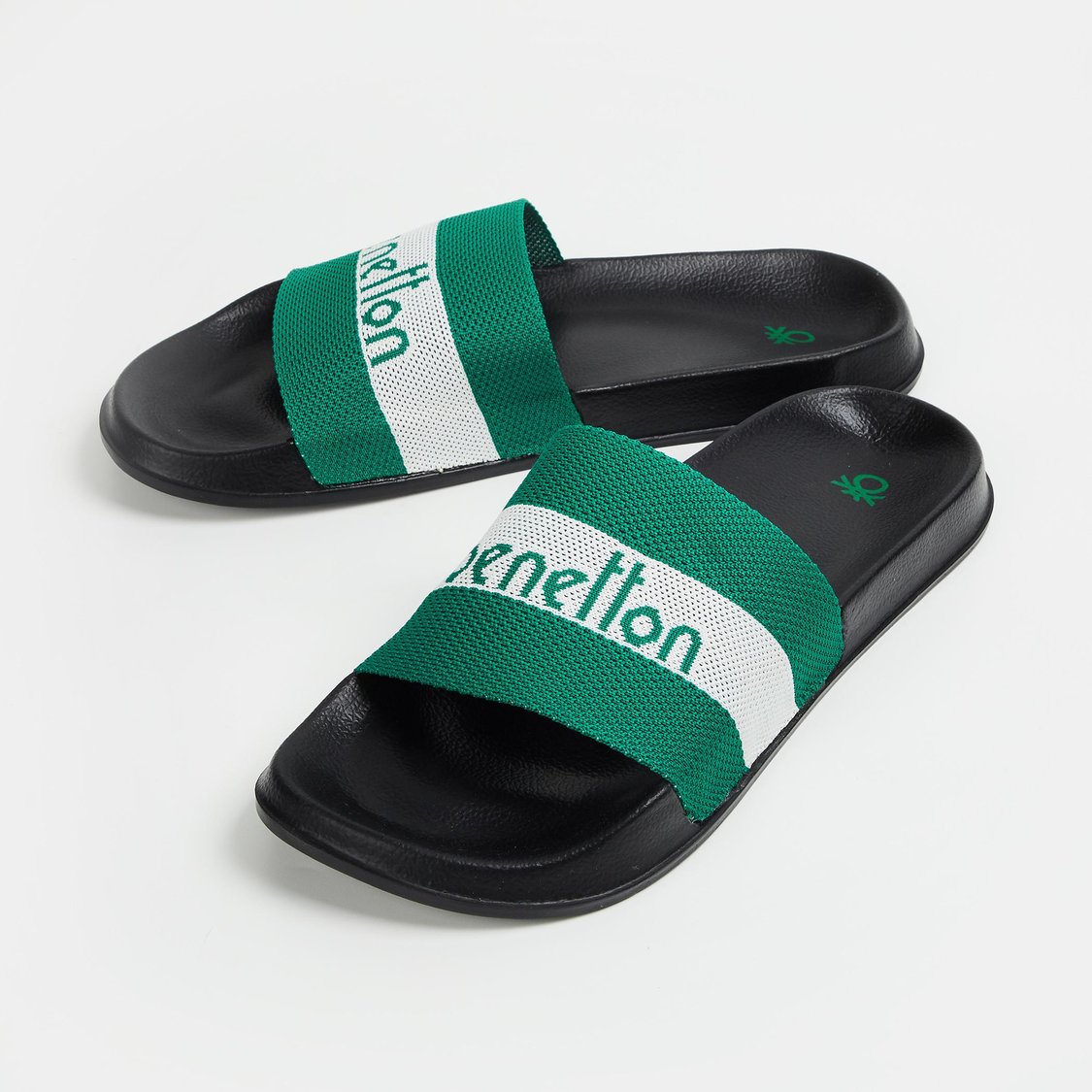 UNITED COLORS OF BENETTON Men Printed Sliders