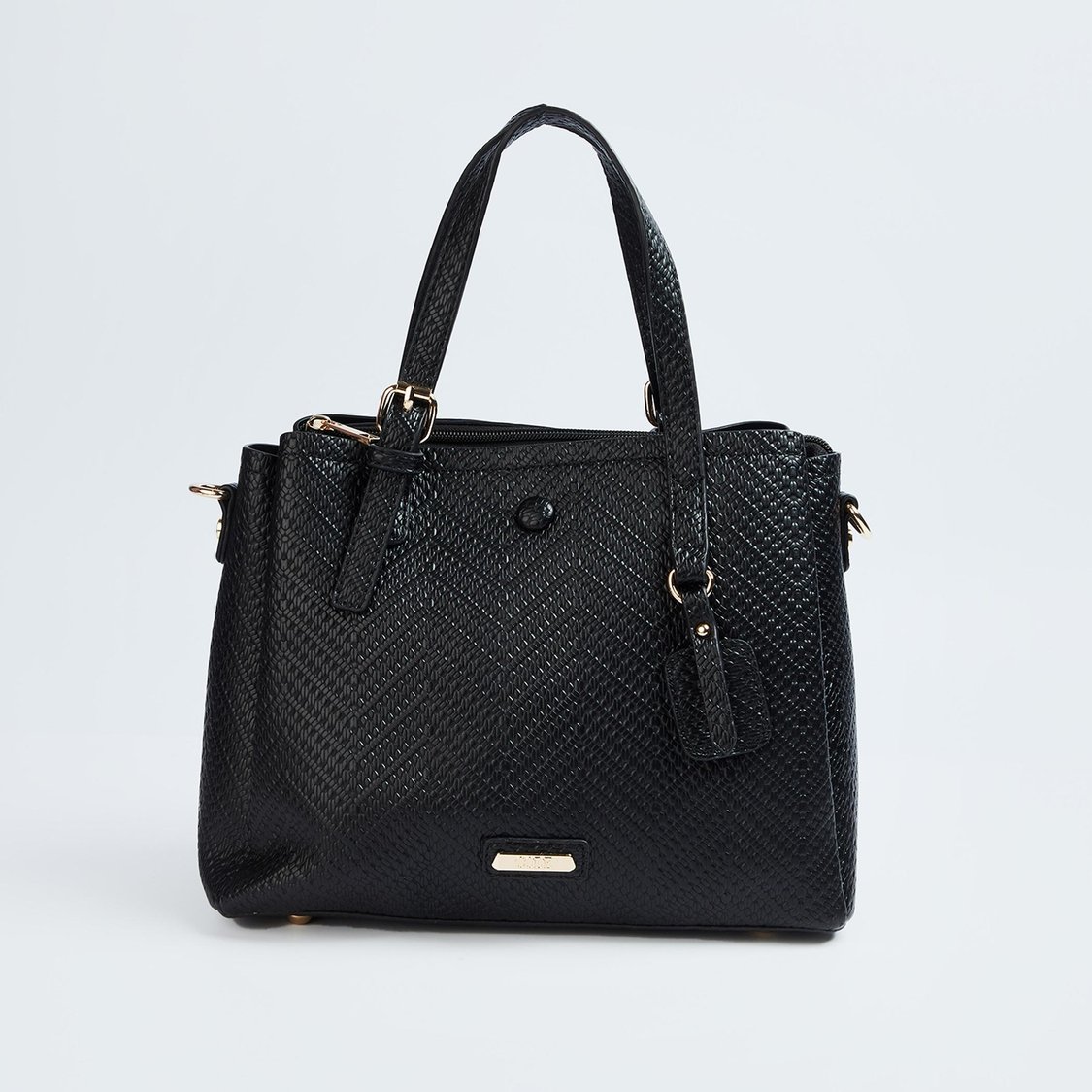 Buy CODE Women Textured Handheld Bag from CODE at just INR 2699.0