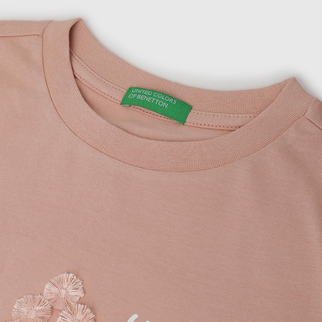 UNITED COLORS OF BENETTON Girls Appliqued T-shirt