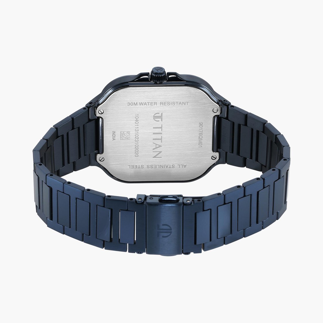 Buy TITAN Men Analog Watch with Metal Strap 90176QM01 from Titan at just INR 12995.0