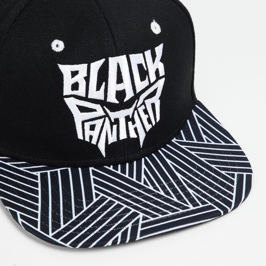 FREE AUTHORITY Men Black Panther Embroidered Baseball Cap