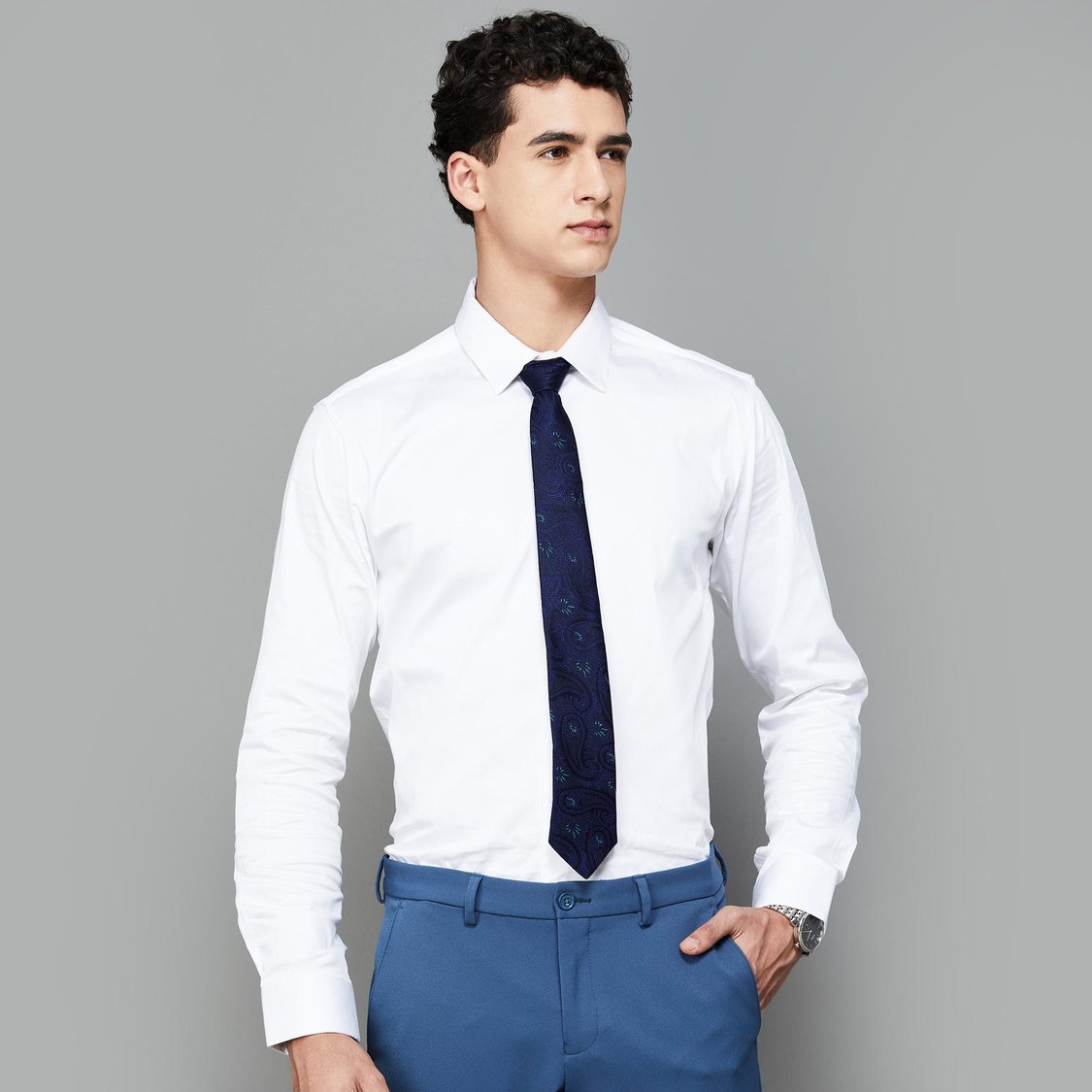 VAN HEUSEN Men Printed Broad Formal Tie