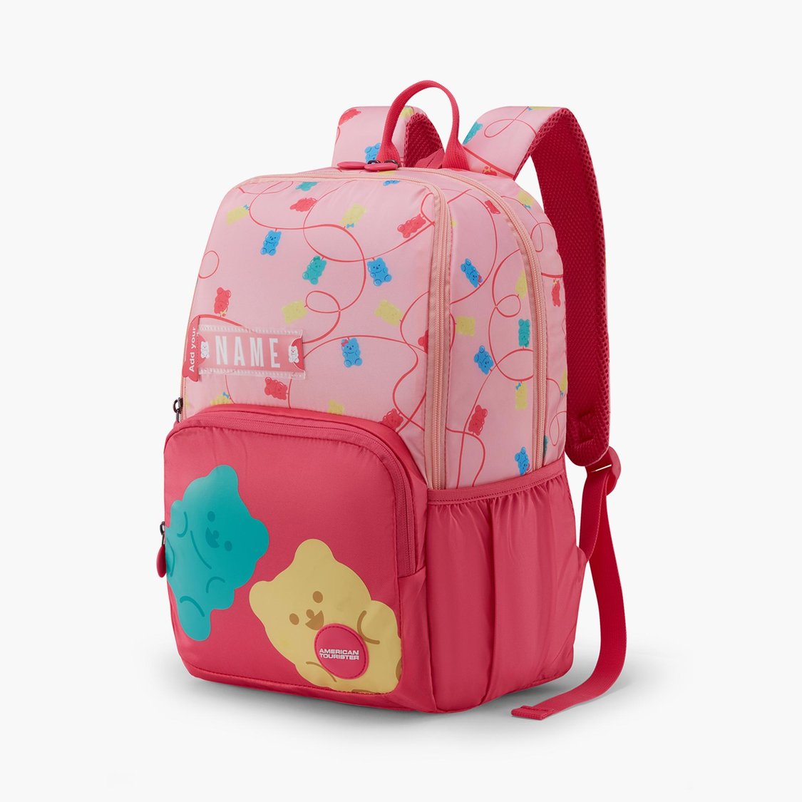 AMERICAN TOURISTER Kids Colourblocked School Backpack